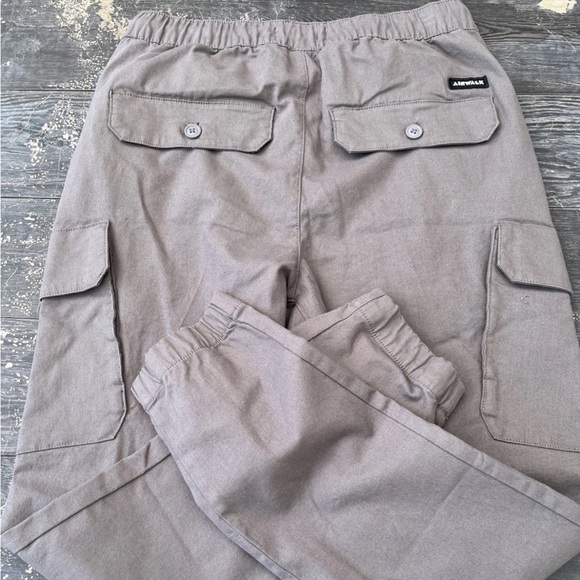 Airwalk Gray Canvas Cargo Pants Men’s Size S - Picture 6 of 6